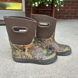 Kids Camouflage Rain Boots